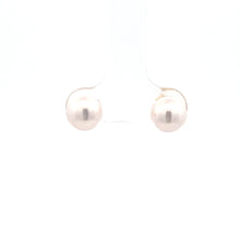 Load image into Gallery viewer, 14k Yellow Gold Akoya Pearl Studs
