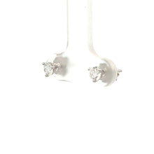 Load image into Gallery viewer, 14k White Gold Lab Grown Diamond Studs
