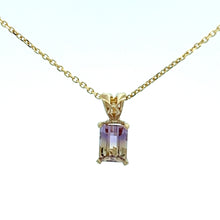 Load image into Gallery viewer, 14k Yellow Gold Ametrine Pendant
