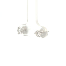 Load image into Gallery viewer, 14k White Gold Lab Grown Diamond Studs
