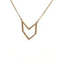 Load image into Gallery viewer, 18k Yellow Gold Diamond Necklace
