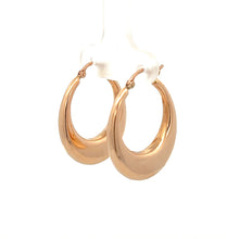 Load image into Gallery viewer, 14k Yellow Gold Hoops
