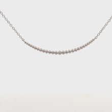 Load and play video in Gallery viewer, 14k White Gold Necklace
