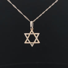 Load and play video in Gallery viewer, 14k Two Tone Diamond Necklace
