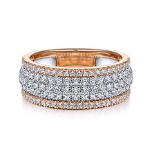 Load image into Gallery viewer, 14k Two Tone Diamond Ring
