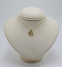 Load image into Gallery viewer, 14k Yellow Gold Signature Hearts Necklace
