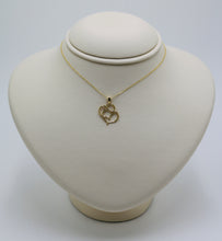 Load image into Gallery viewer, 14k Yellow Gold Signature Hearts Necklace
