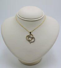 Load image into Gallery viewer, 14k Two Tone Signature Hearts Necklace
