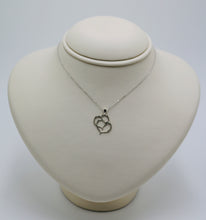 Load image into Gallery viewer, Sterling Silver Signature Hearts Necklace Silver
