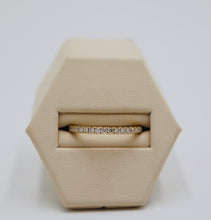 Load image into Gallery viewer, 14k Yellow Gold Diamond Anniversary Band
