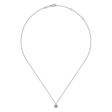 Load image into Gallery viewer, 14k White Gold Diamond Necklace
