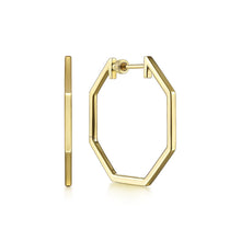 Load image into Gallery viewer, 14k Yellow Gold Hoops
