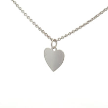 Load image into Gallery viewer, Sterling Silver Engraveable Heart Charm
