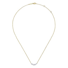 Load image into Gallery viewer, 14k Two Tone Diamond Necklace
