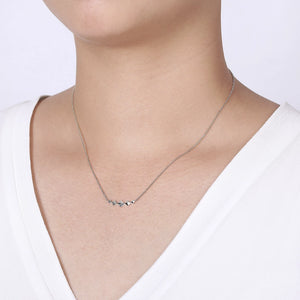 14k White Gold Necklace