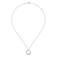 Load image into Gallery viewer, 14k White Gold Diamond Necklace
