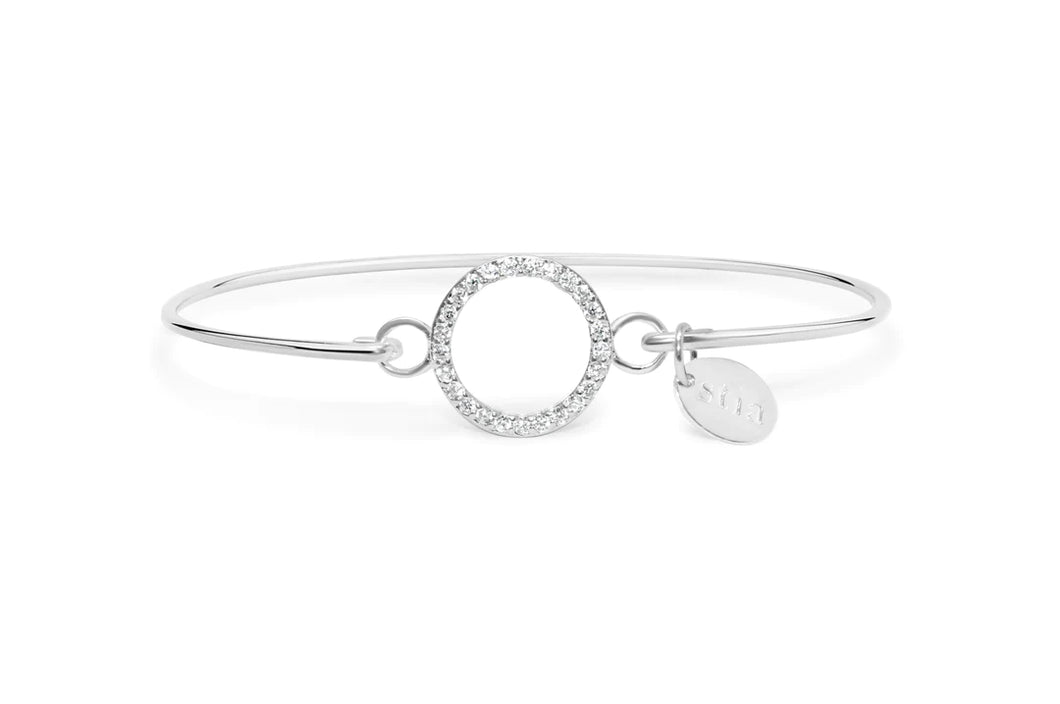 Pavé Icon Bracelet Circle
