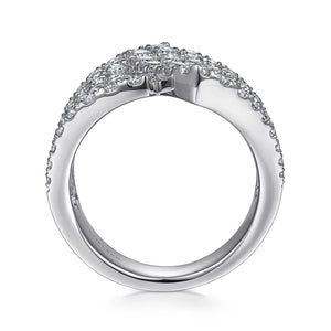 14k White Gold Diamond Ring