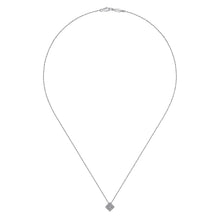 Load image into Gallery viewer, 14k White Gold Diamond Necklace
