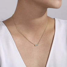 Load image into Gallery viewer, 14k Yellow Gold Diamond Necklace
