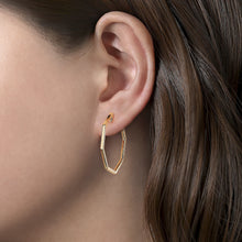 Load image into Gallery viewer, 14k Yellow Gold Hoops
