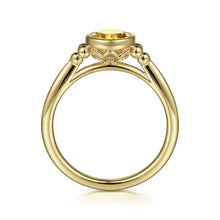 Load image into Gallery viewer, 14k Yellow Gold Citrine Ring
