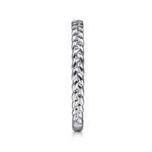 Load image into Gallery viewer, 14k White Gold Stackable Ring

