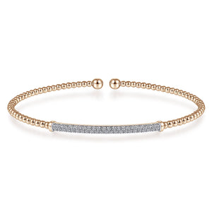 14k Rose Gold Bujukan Diamond Bracelet