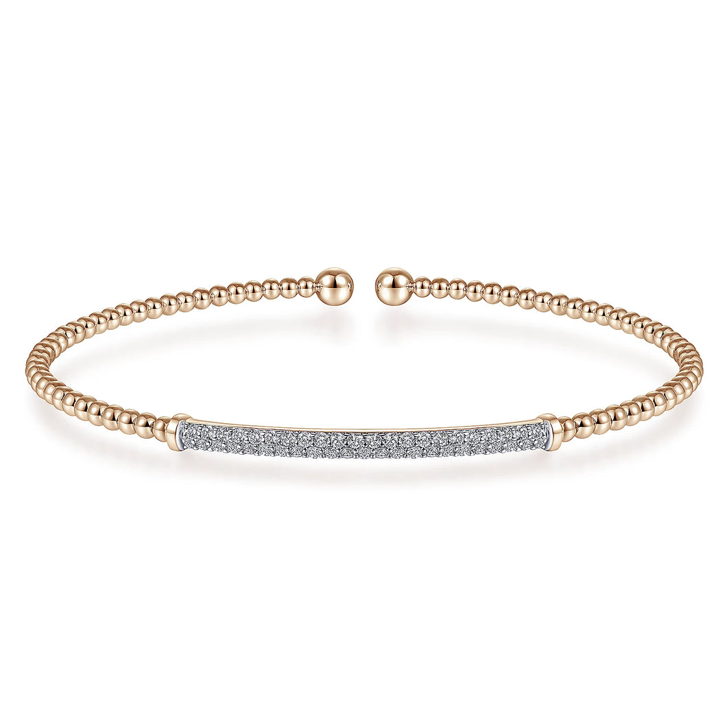 14k Rose Gold Bujukan Diamond Bracelet