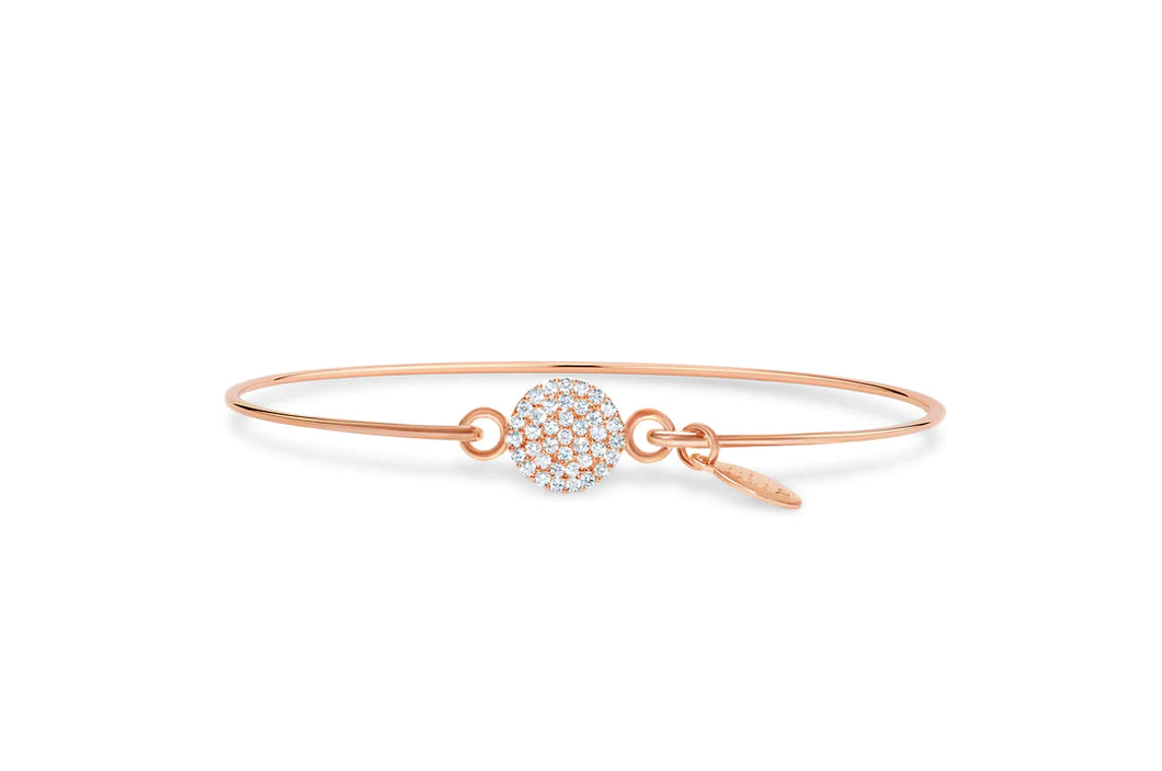 Rose Gold Bracelet Disk