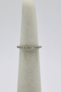 14k White Gold Diamond Eternity Band