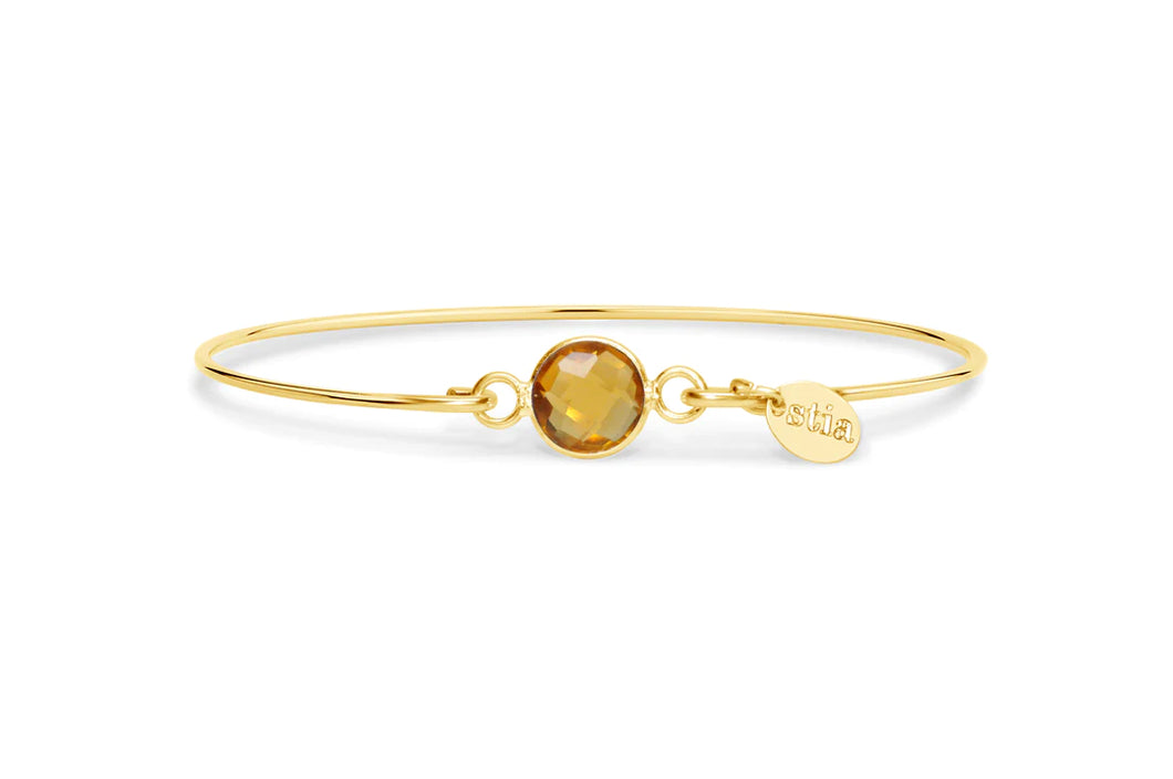 Signature Skinny Bracelet Citrine