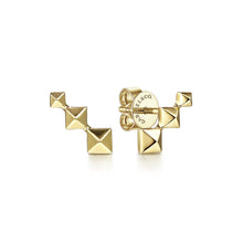 Load image into Gallery viewer, 14k Yellow Gold Earrings
