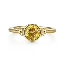 Load image into Gallery viewer, 14k Yellow Gold Citrine Ring
